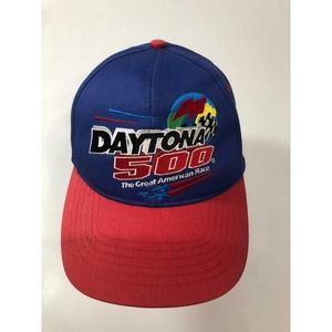 Vintage 1999 Daytona 500 The Great American Race Snapback Hat Nascar